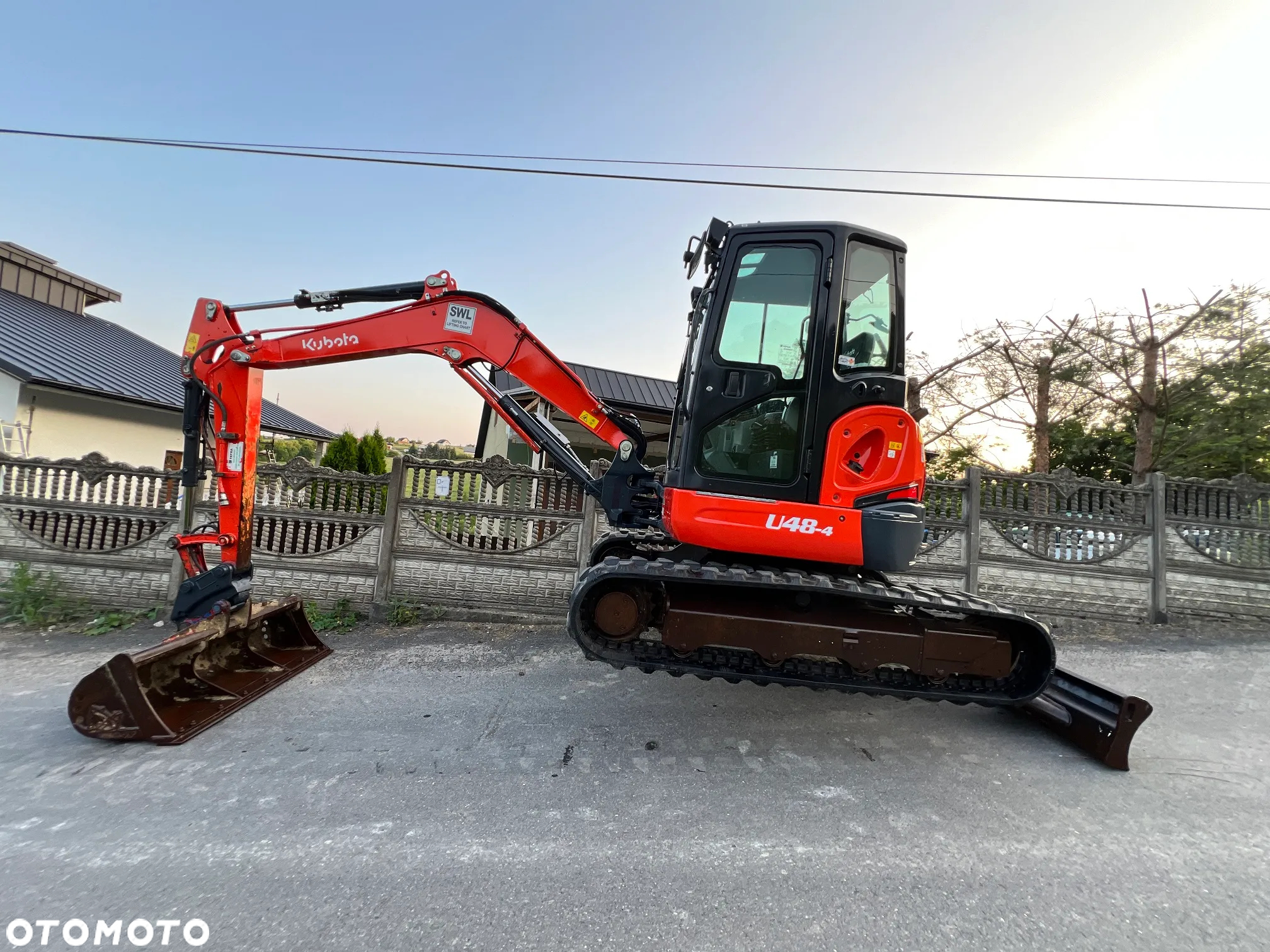 Kubota U48-4 * Koparka Gąsienicowa Kubota U48 * 5 Ton * Zerowy Obrys * Stan IDEALNY * - 14