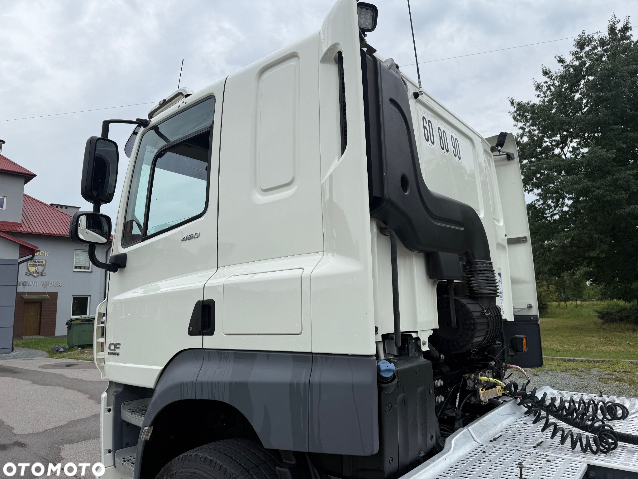 DAF CF 460 / NISKA KABINA / WYSOKIE ZAWIESZENIE / HYDRAULIKA / NOWE OPONY / LODÓWKA / 485 TKM / Z FRANCJI / STAN BDB / / / - 9