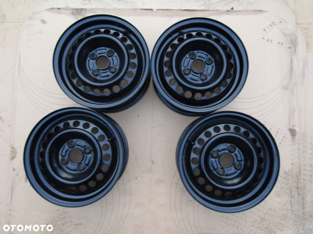 4x Felgi Stalowe 14 Honda Jazz Civic 5,5j 4x100 ET45 - 10