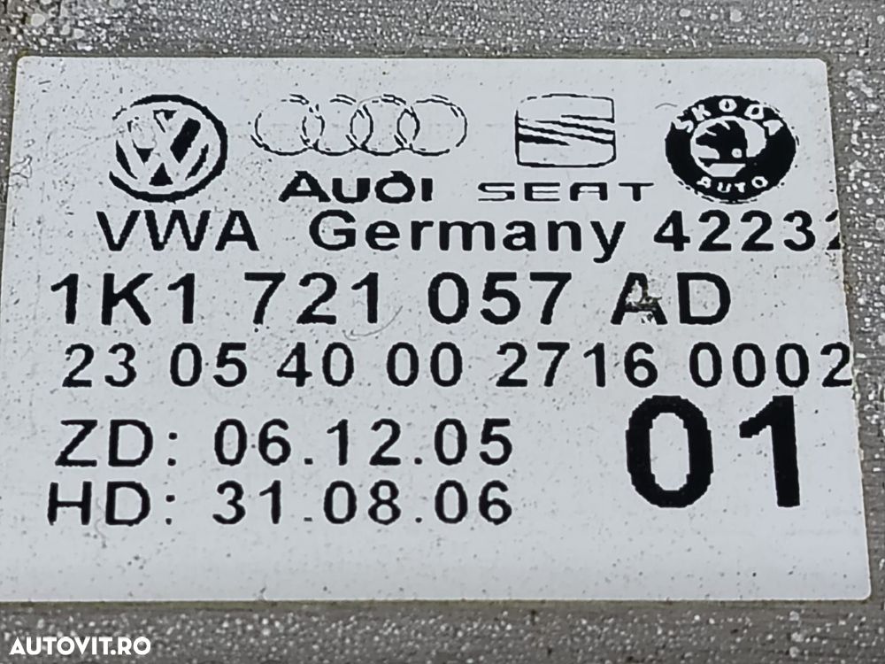 Pedala frana 1k1721057ad Volkswagen VW Golf 5 [2003 - 2009] - 3