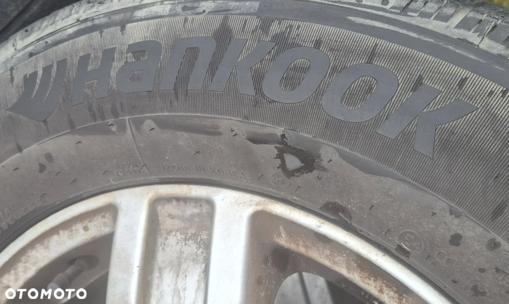 Koła Felgi Aluminiowe Alufelgi Opony Wielosezon HANKOOK 2021r 16" 235/65/R16C Mercedes Sprinter 906 907 910 Volkswagen Crafter - 3