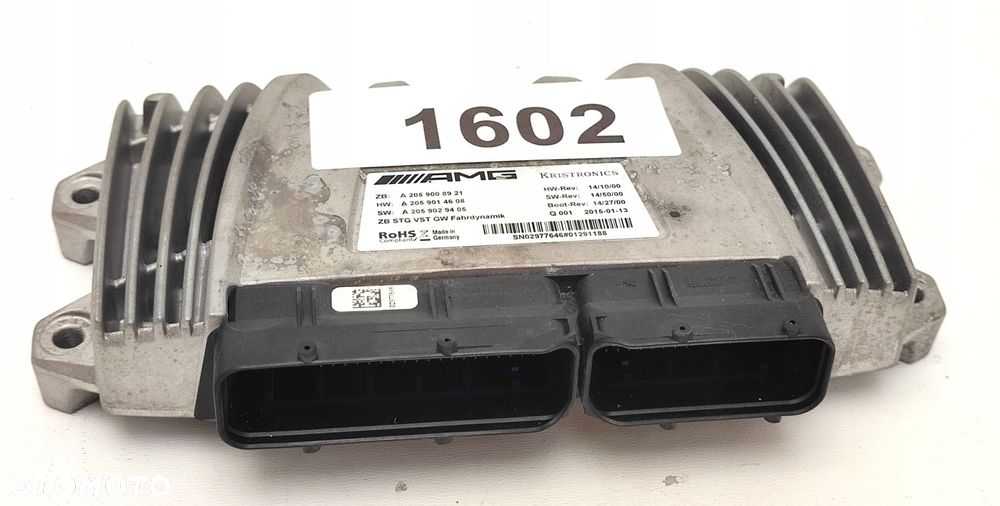 MERCEDES C KLASA W 205 C63 AMG MODUŁ STEROWNIK - 3