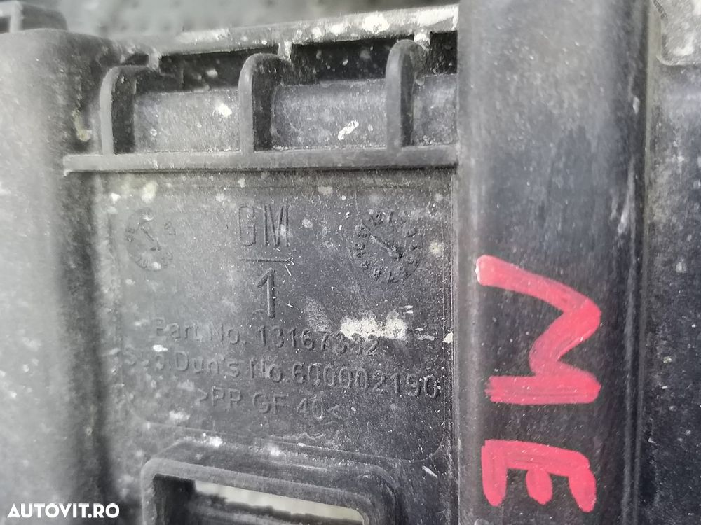 Capac suport baterie opel meriva a x03 13167332 600002190 - 2