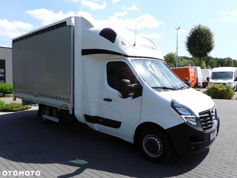 Opel MOVANO PLANDEKA 10 PALET WEBASTO TEMPOMAT LEDY PNEUMATYKA KLIMATYZACJA  165KM - 5