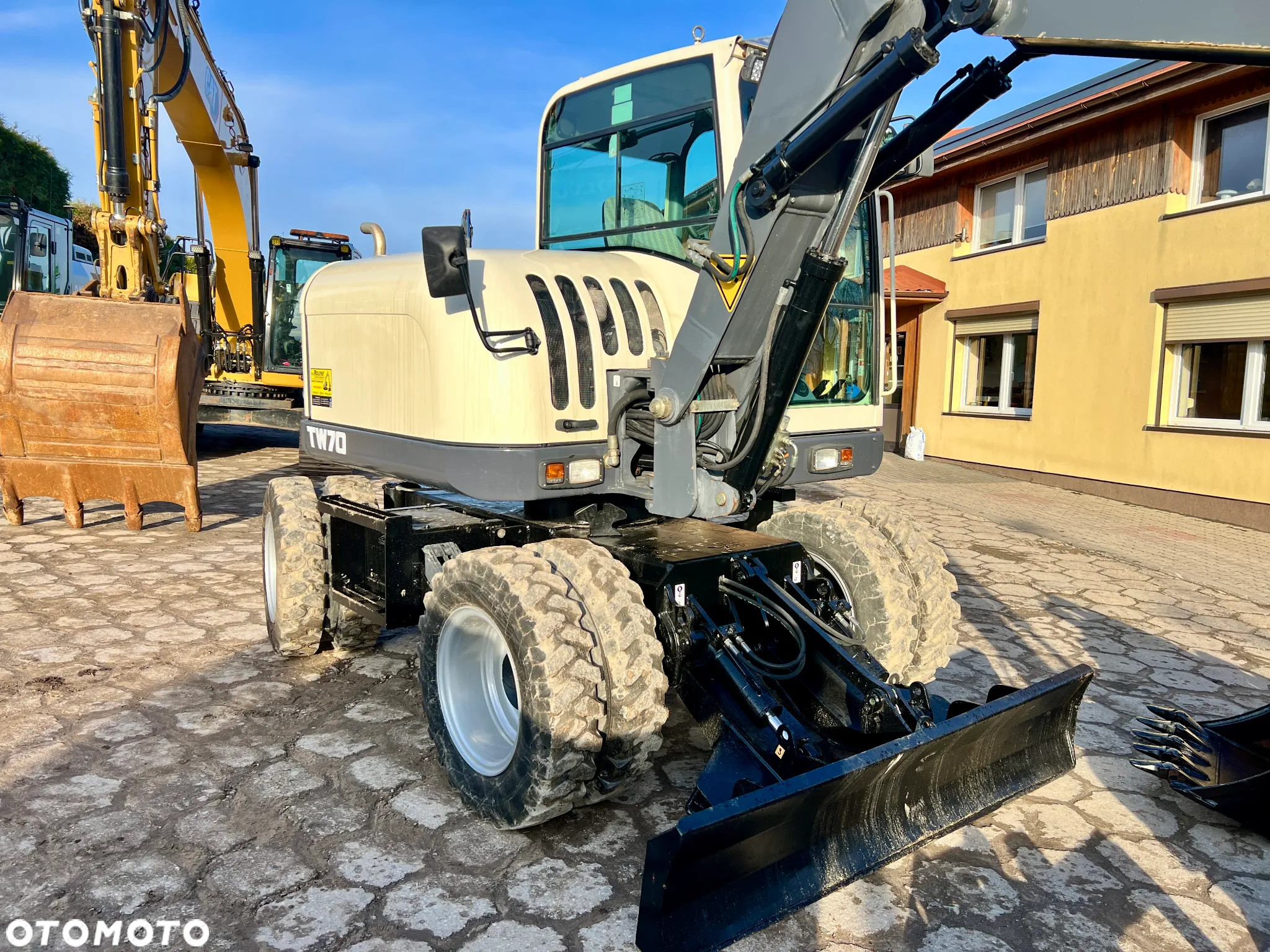 Terex koparka kołowa TW70 3 ŁYŻki + widły, Rototilt, 5000mtg - 2
