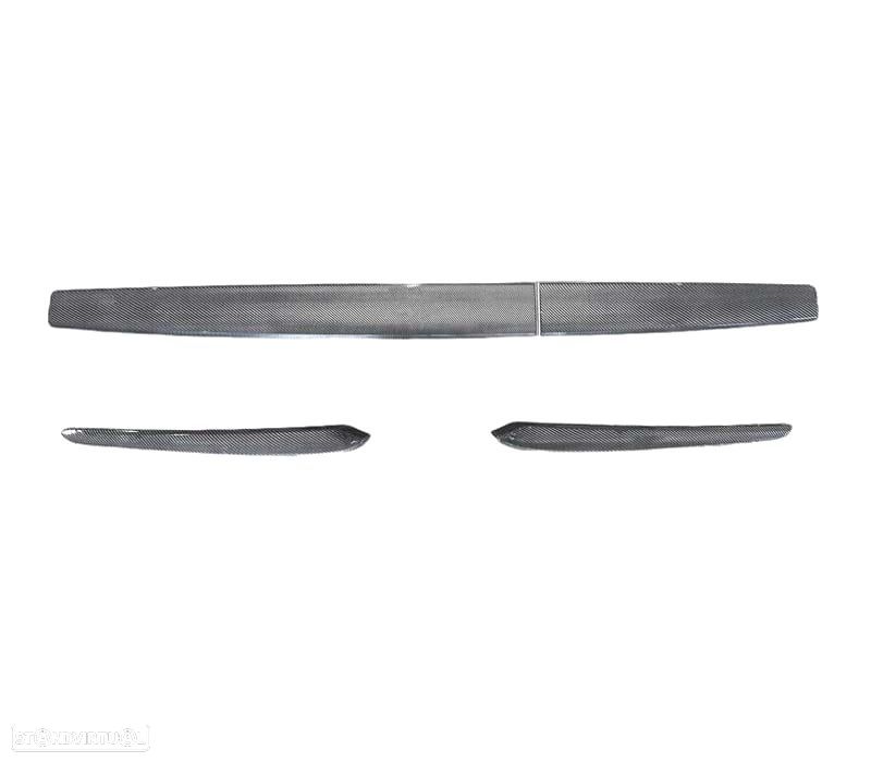MOLDURAS INTERIOR DO HABITÁCULO TESLA MODEL 3 17-20 LOOK CARBONO - 1
