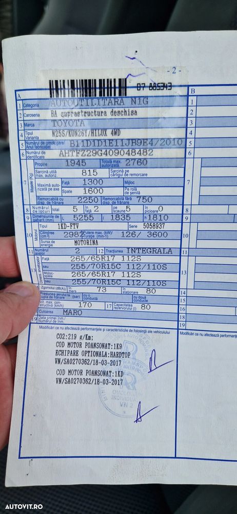 Toyota Hilux 3 litri - 30