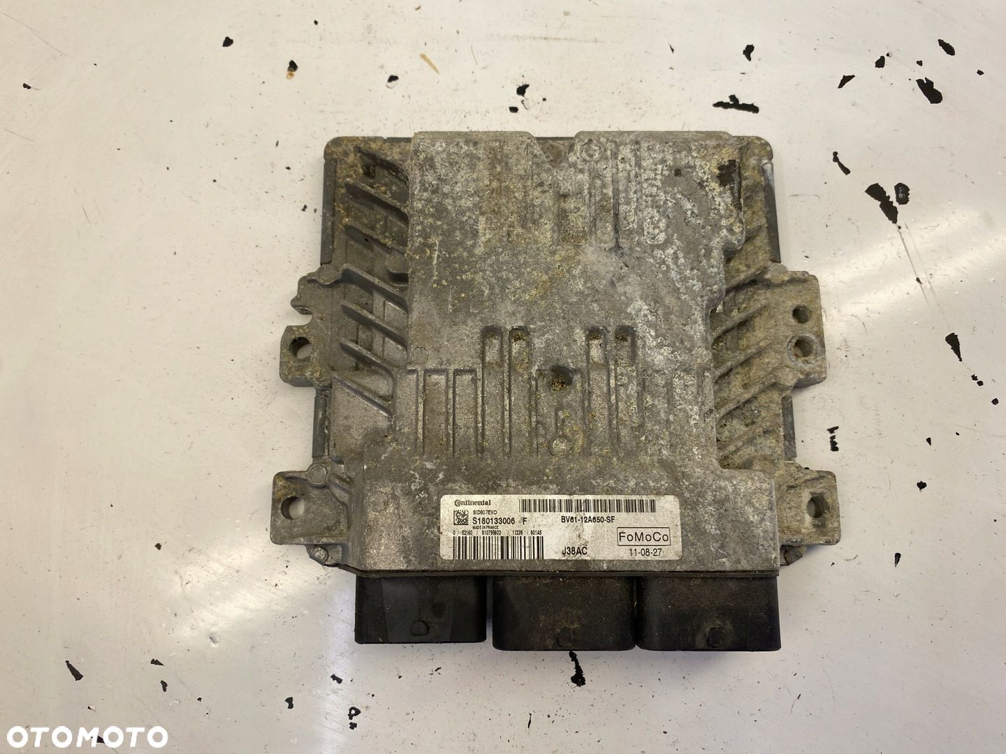 FORD 1.6 TDCI KOMPUTER STEROWNIK SILNIKA BV61-12A650-SF - 1