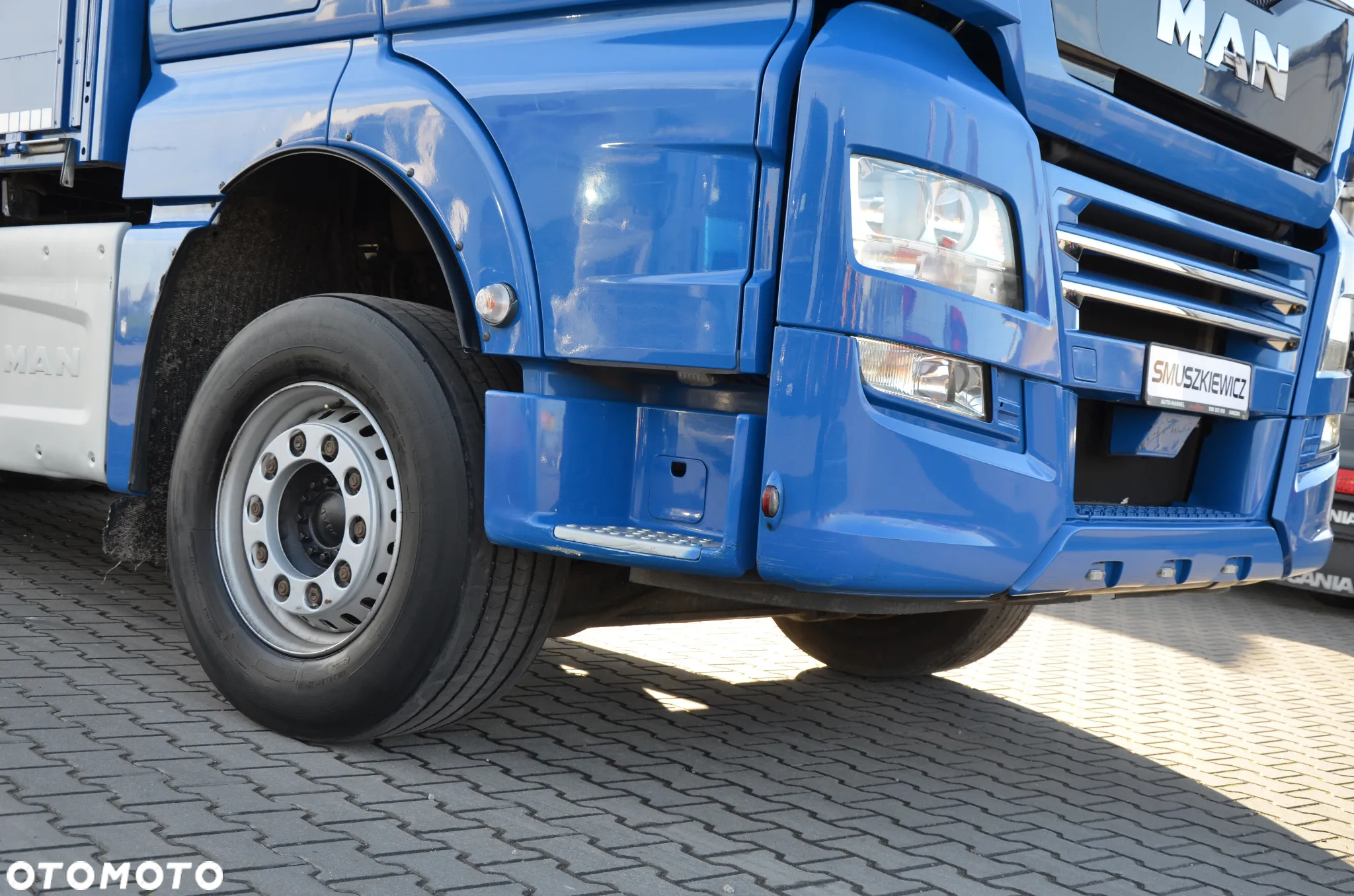 MAN TGX 26.500 6x2 HDS ZETKA PALFINGER KLIMA P. OŚ POD. I SKRĘTNA FULL AIR SKÓRY NAVI DE 5659 + PRZYCZEPA - 20