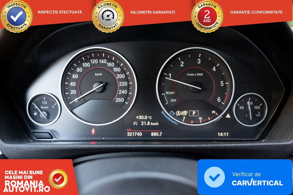BMW Seria 3 320d xDrive AT M Sport - 10