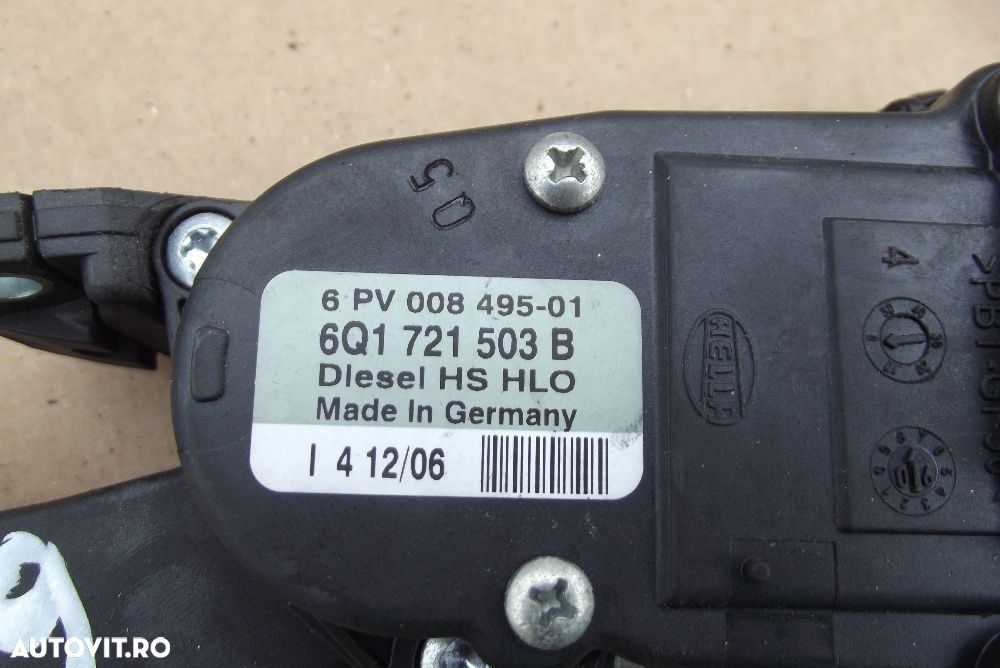 Pedala acceleratie VW Golf 4 Polo 9N Bora Ibiza Leon Octavia fabia 1 f - 3
