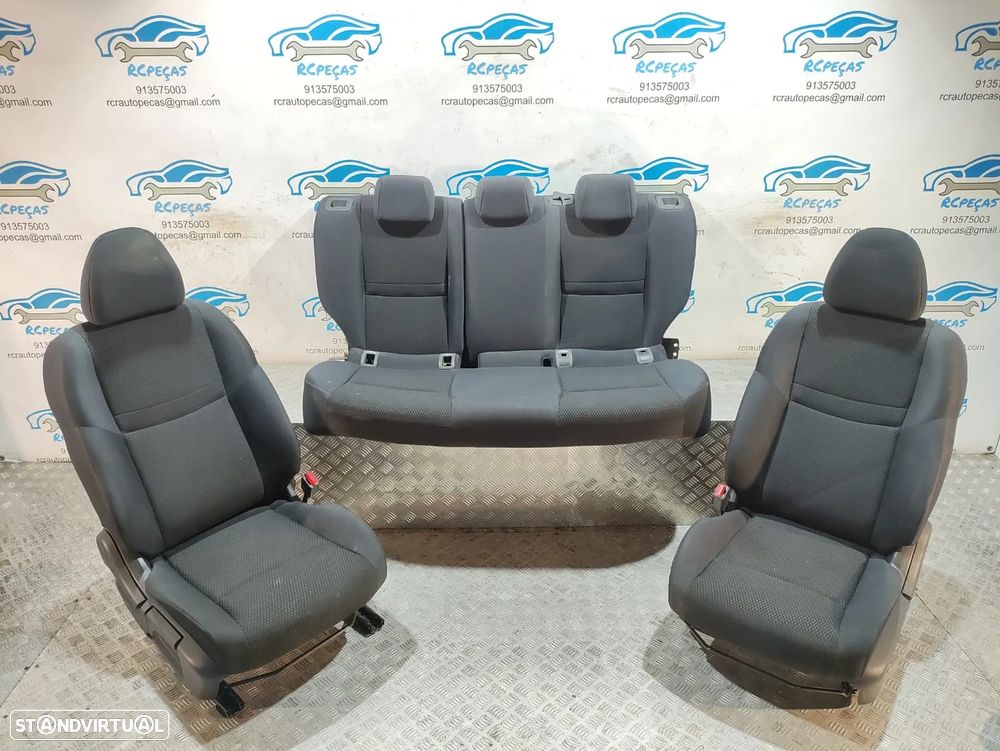 - Conjunto bancos Tecido Nissan Qashqai J11 - 1