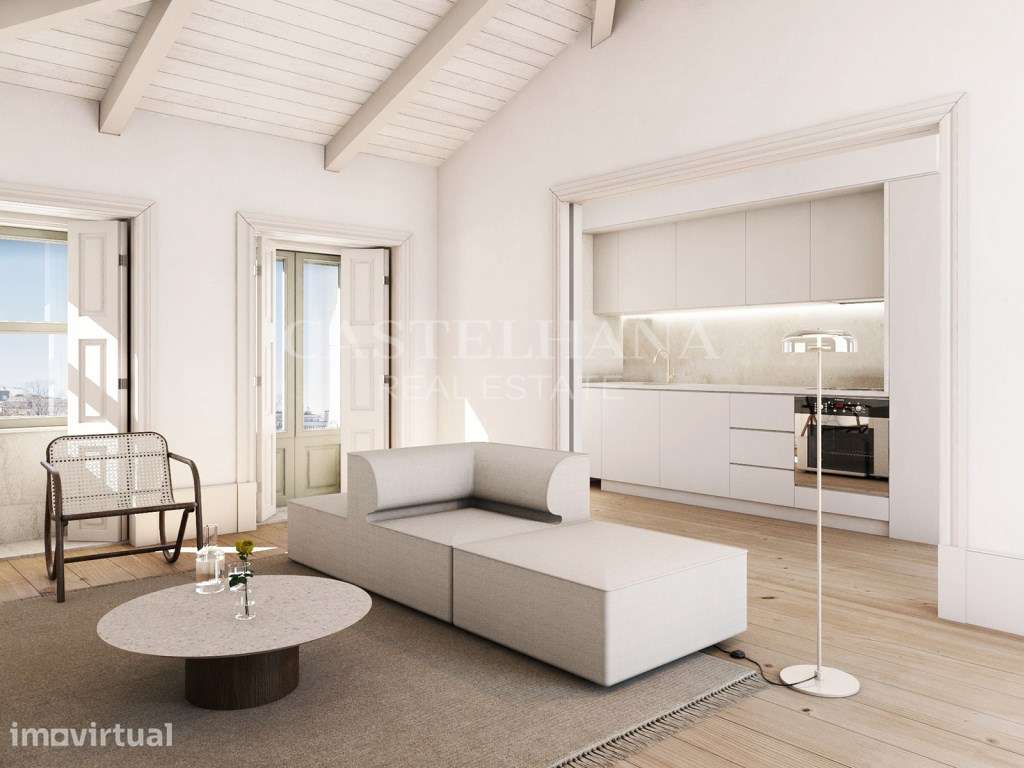 Apartamento T1 com varanda, em renovado empreendimento na Rua do Al... - Grande imagem: 2/30