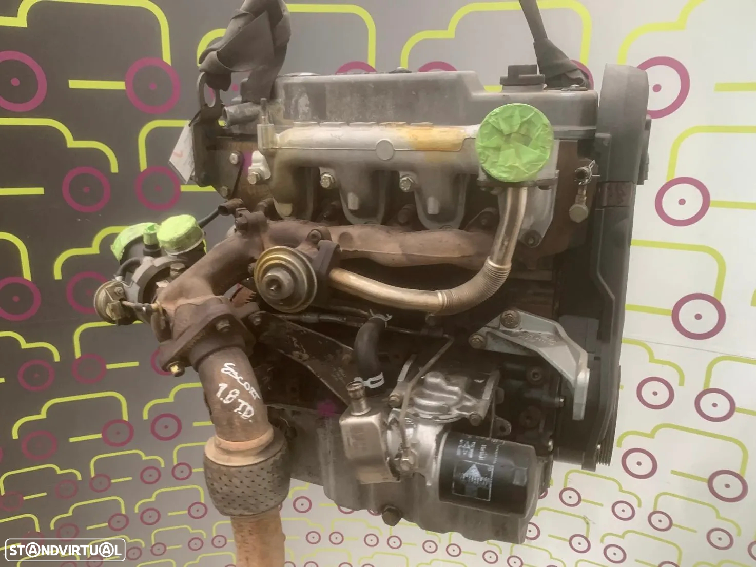 Motor FORD ESCORT BERL./TURNIER 1.8 Turbo Diesel Ref - RFS NO-20365 - 3