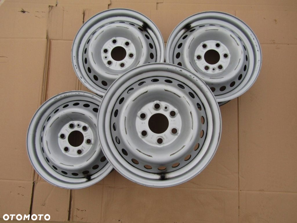 4x Felgi Stalowe 16 Iveco Daily 6,5j 6x125 ET68 oryginał - 11