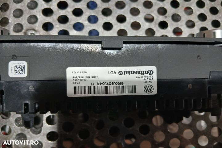 Comanda clima 6R0907044H 6R0907044H Volkswagen VW Polo 5 6R [2009 - 2 - 4