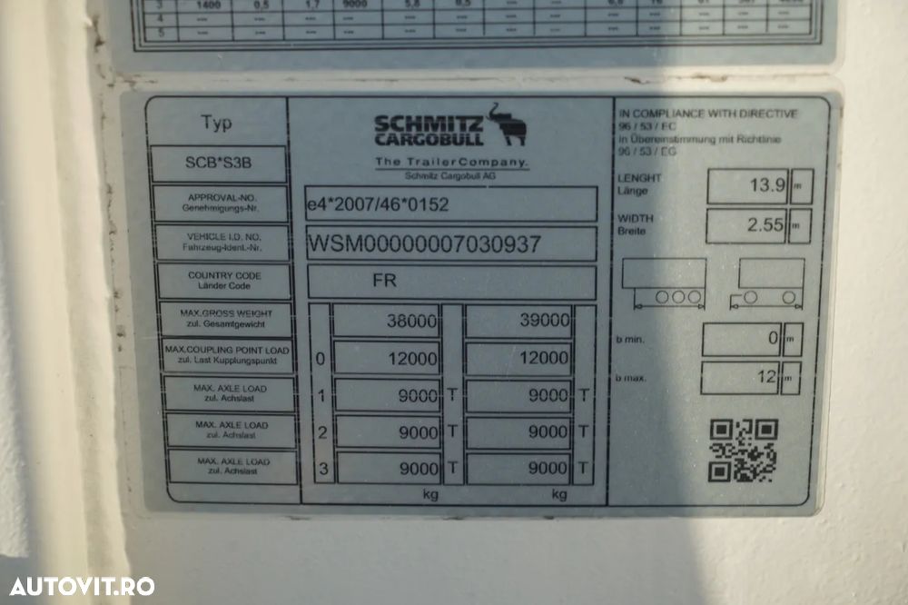Schmitz Cargobull CONTAINER / 2x AXE RIDICABILE / 2021 - 28