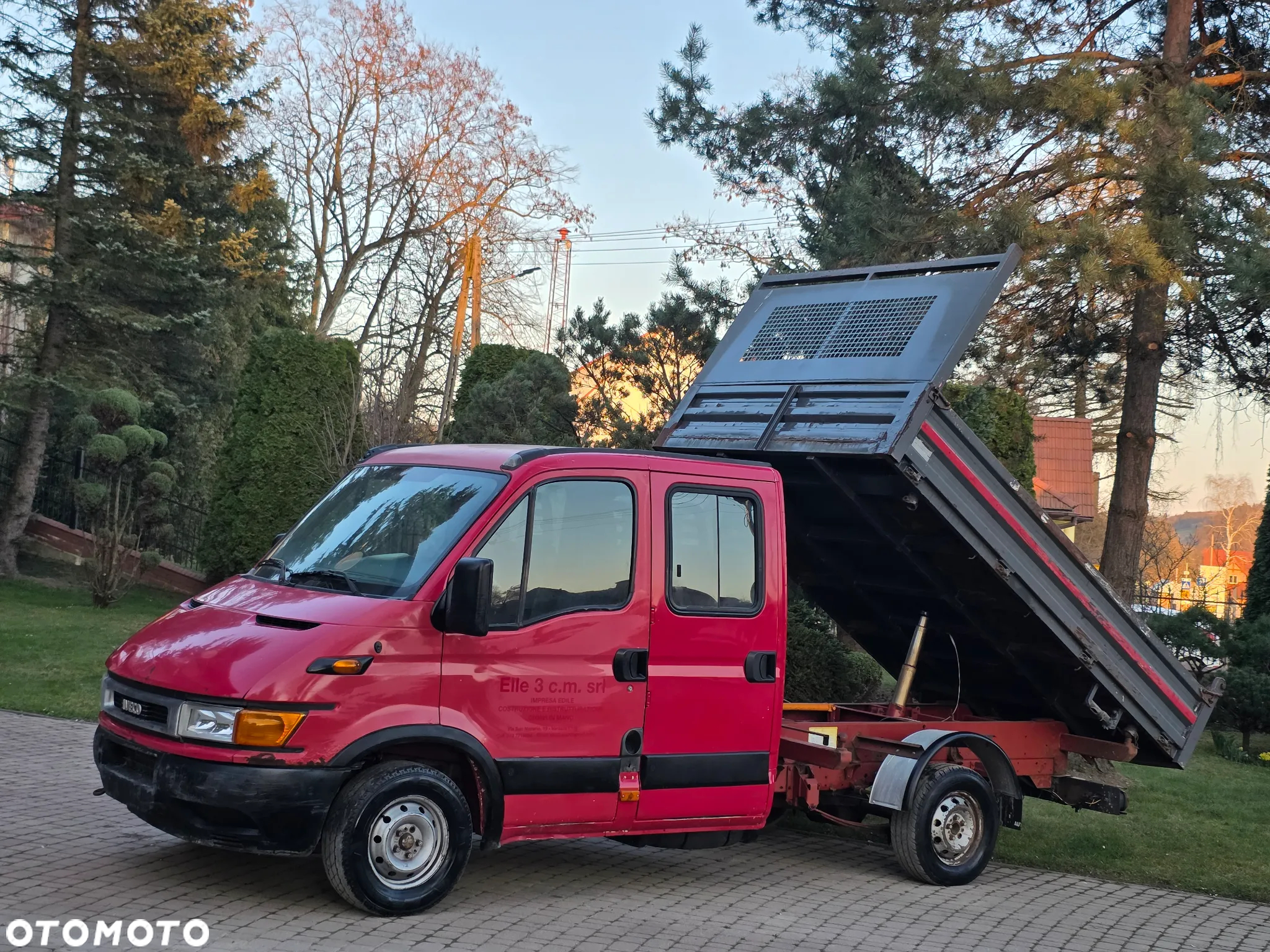 Iveco Daily 35c-11 Doka/Dubel Kabina Wywrotka/Kiper 3-Stronny ! Super Stan  * z Włoch  ! Przystawka  ! - 2