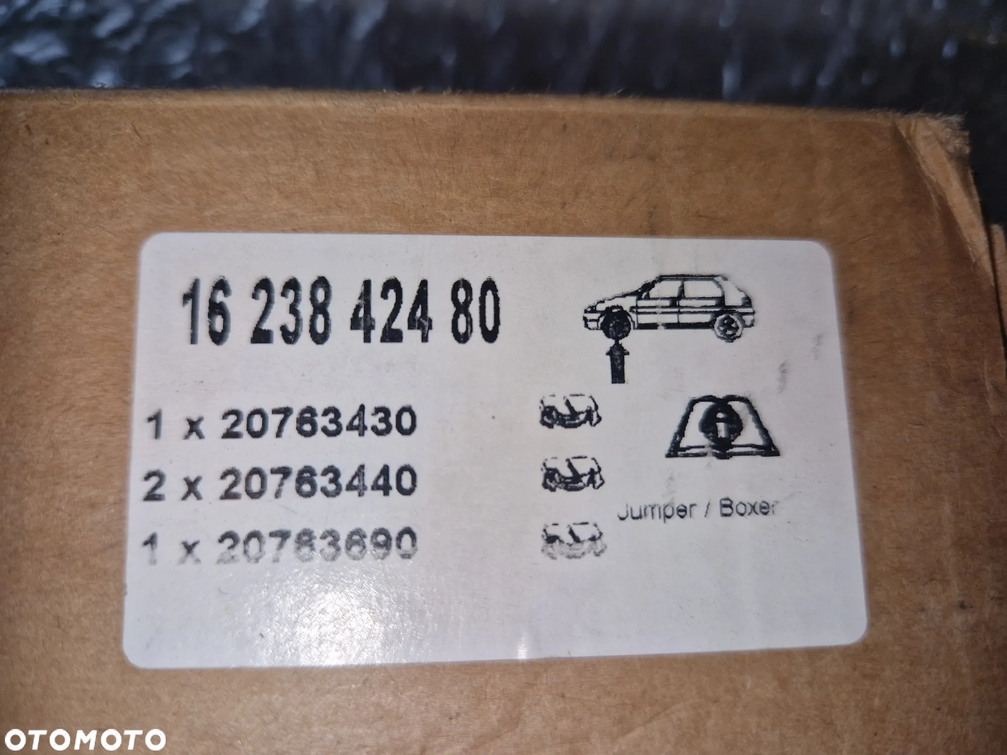 Ducato Jumper Boxer 2006- klocki hamulcowe 1623842480 - 3