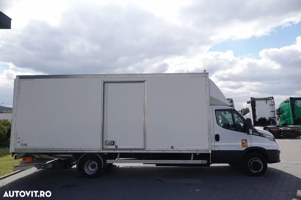 Iveco DAILY 72-NP / CONTAINER 6,2 m / HI-MATIC / ELEVATOR 1.000 KG / RULOU / GVWR 7.200 KG / IMPORTAT - 11