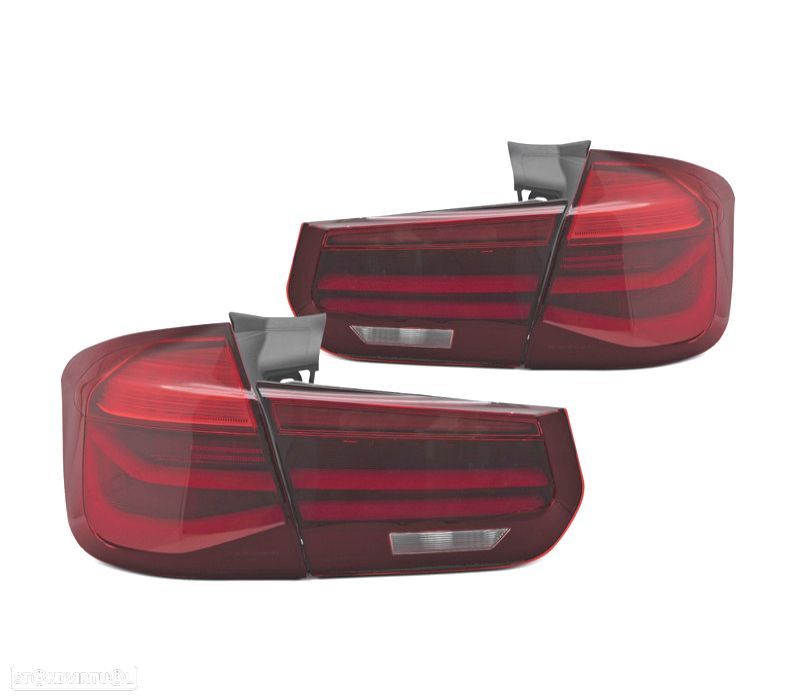 FAROLINS BMW F31 TOURING LED BAR VERMELHOS - 1
