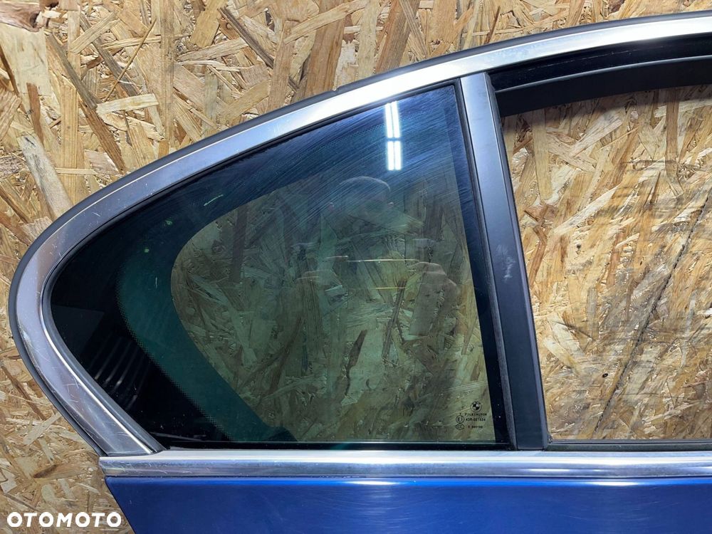 bmw 5 f10 f11 2014 tył strona prawa drzwi tylne a76/5 tiefseeblau - 2