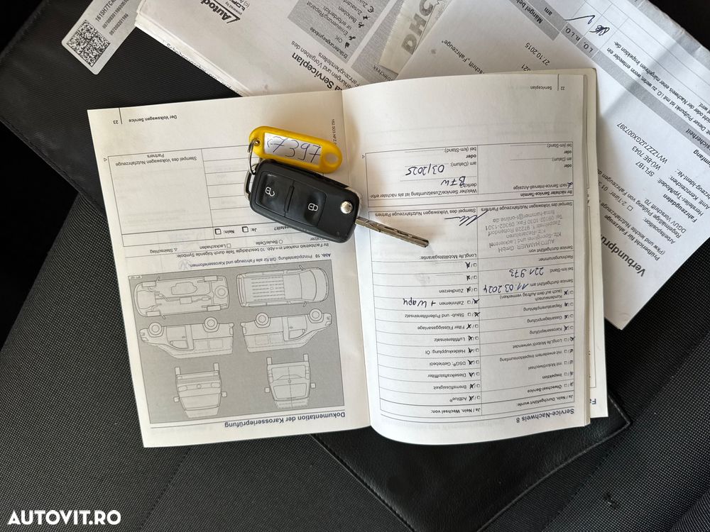 Volkswagen Transporter Doka cu Bena - 32