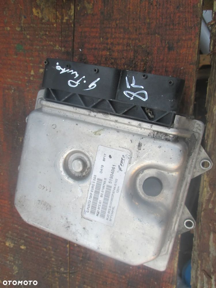 sterownik Komputer Grande Punto 1.3 JTD MJD8F2G1 51904061 - 4
