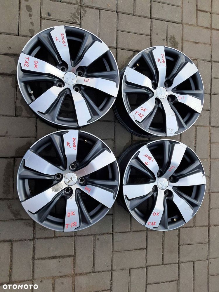 peugeot 2008 i felgi aluminiowe 16" 6,5" et20 4x108 9678398177 - 1