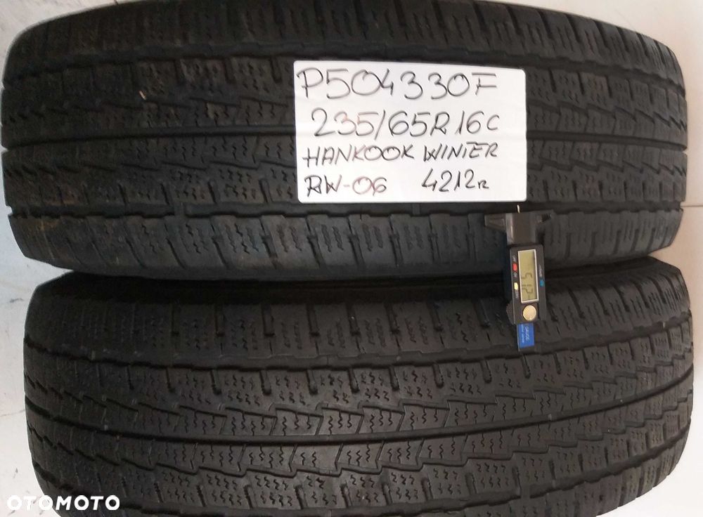 P504330F Para 235/65R16C Hankook Winter RW-06 dot.4212 - 6