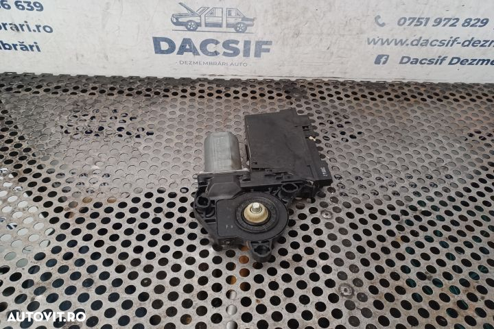 MOTORAS MACARA + MODUL DREAPTA SPATE MX 1253 Audi A4 B6 [2000 - 2005] - 2