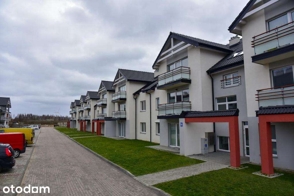 Komfortowy apartament z dużym balkonem w Darłówku blisko od plaży