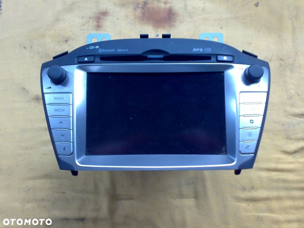 hyundai ix35 - nawigacja radio gps navi monitor jak nowy 96560-4w500 - 1