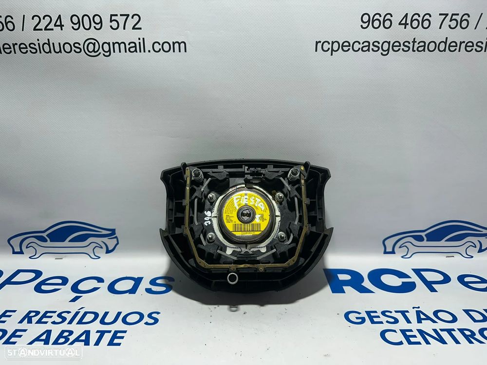 .Airbag Volante Guiador Original Ford Fiesta 5 MK5 6S6AA042B85ACZHGT 2001 - 2008 - 5