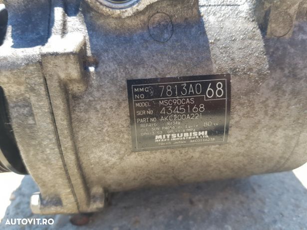 Compresor climă AC Mitsubishi Lancer 2.0D CYO outlander bsy - 4