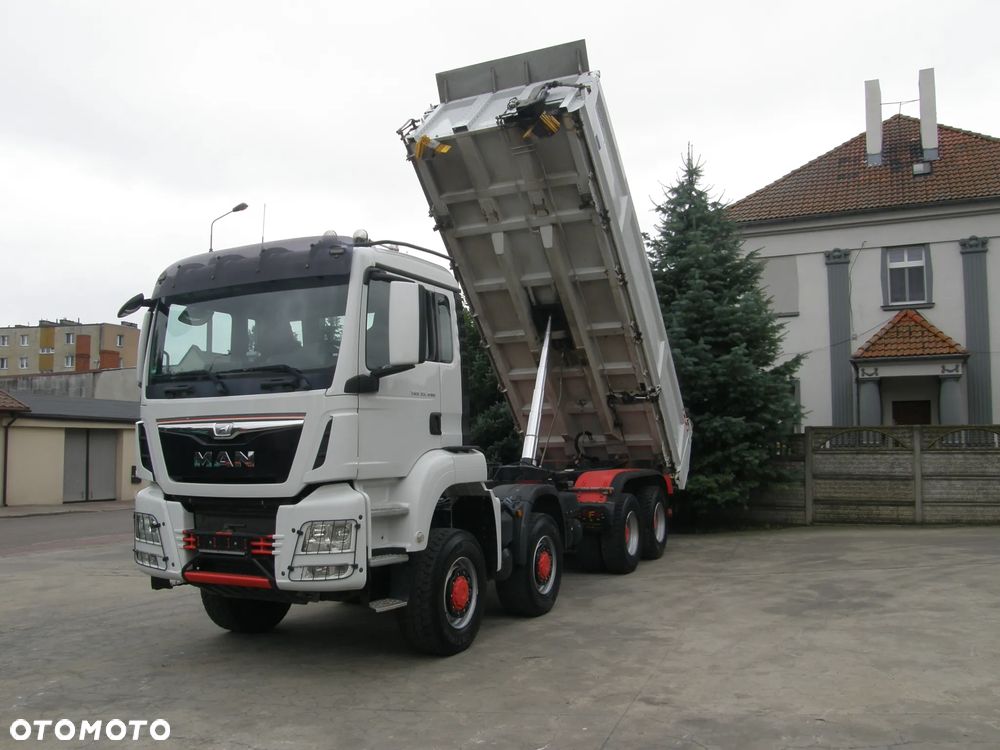 MAN TGS 35.480 8x6 2016 BORDMATIC 260000km manual z Niemiec