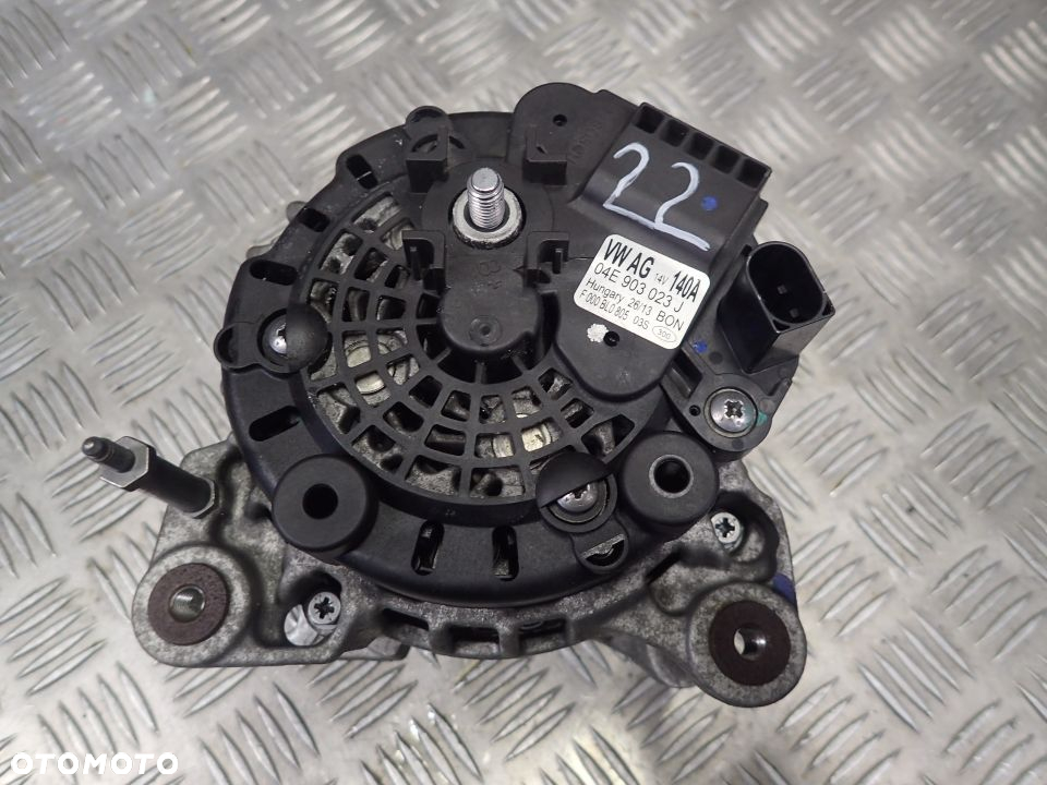 ALTERNATOR VW AUDI SEAT SKODA 04E903023J 140A RADOM - 4