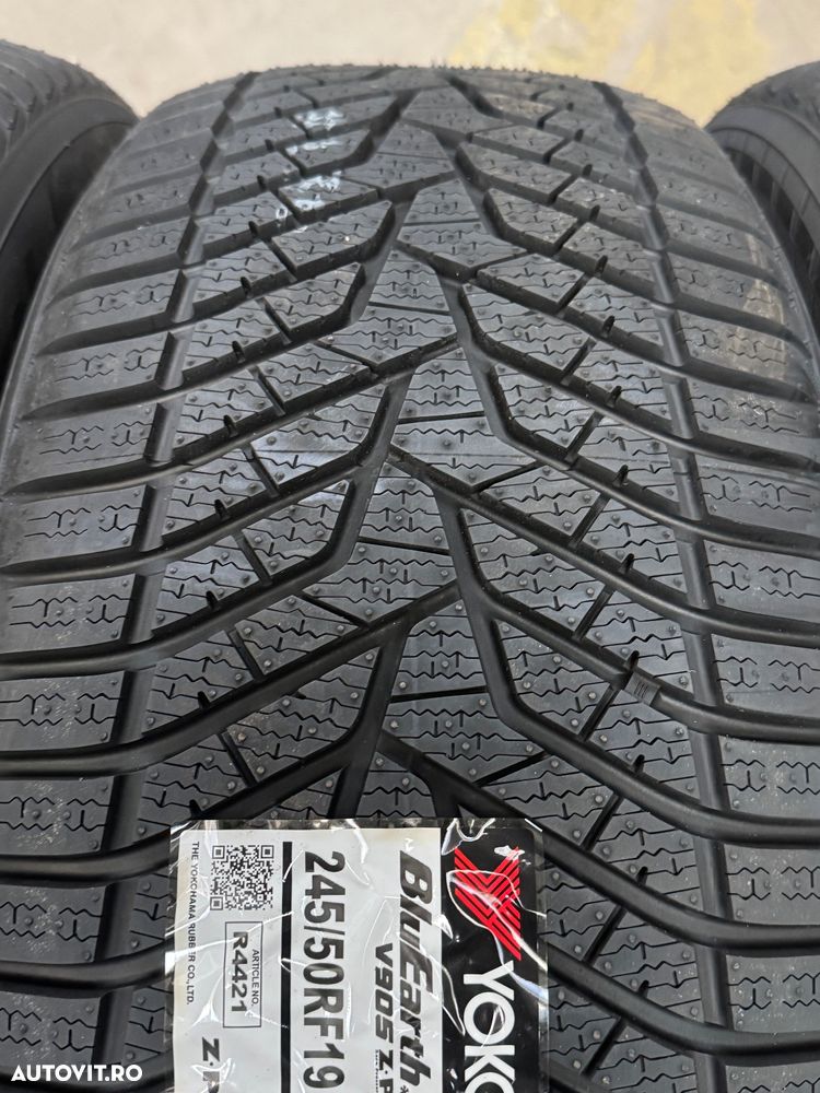 Vând 4 anvelope 245/50/19 Yokohama de iarnă cu runflat noi - 3