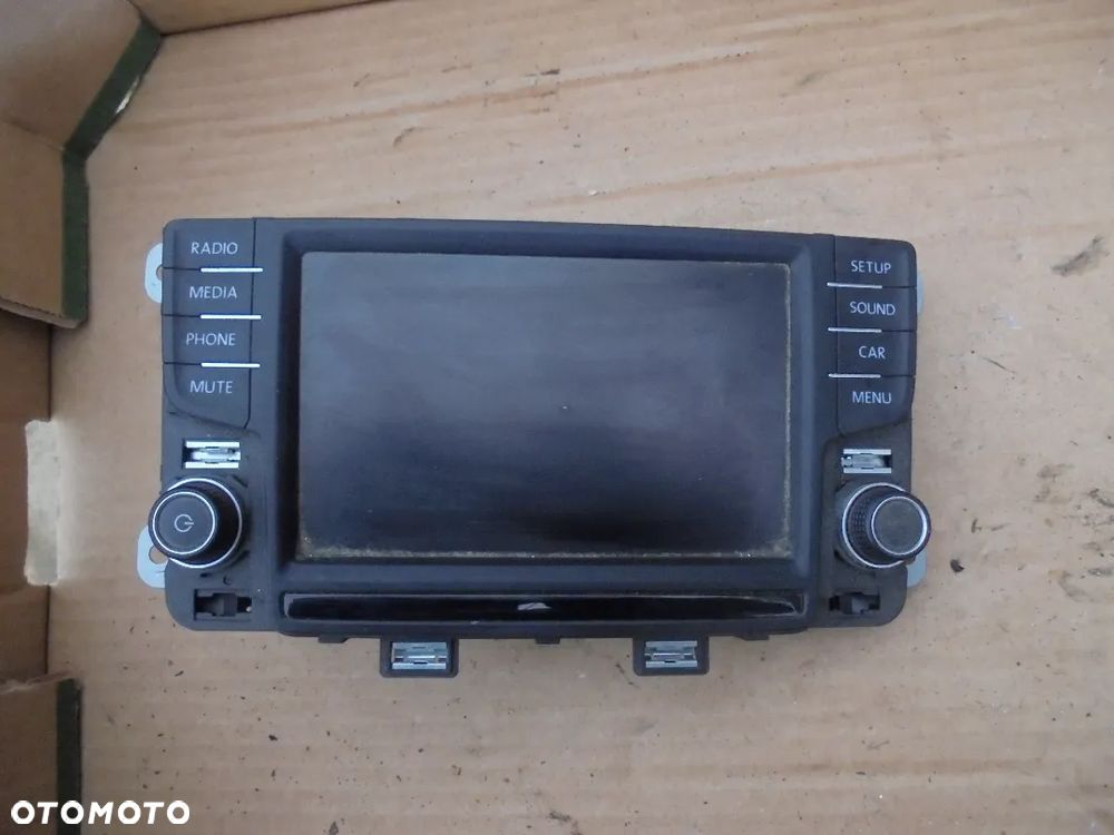 VW POLO EKRAN WYŚWIETLACZ LCD 6C0919603 - 1