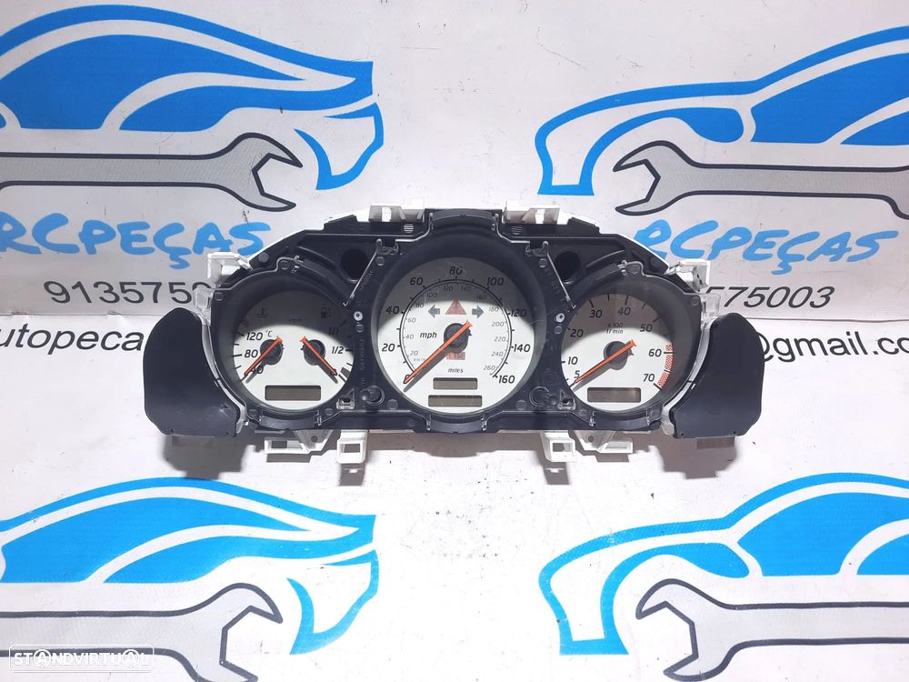 QUADRANTE MOSTRADORES PAINEL INSTRUMENTOS ORIGINAL MERCEDES SLK R170 1705402511 - 2