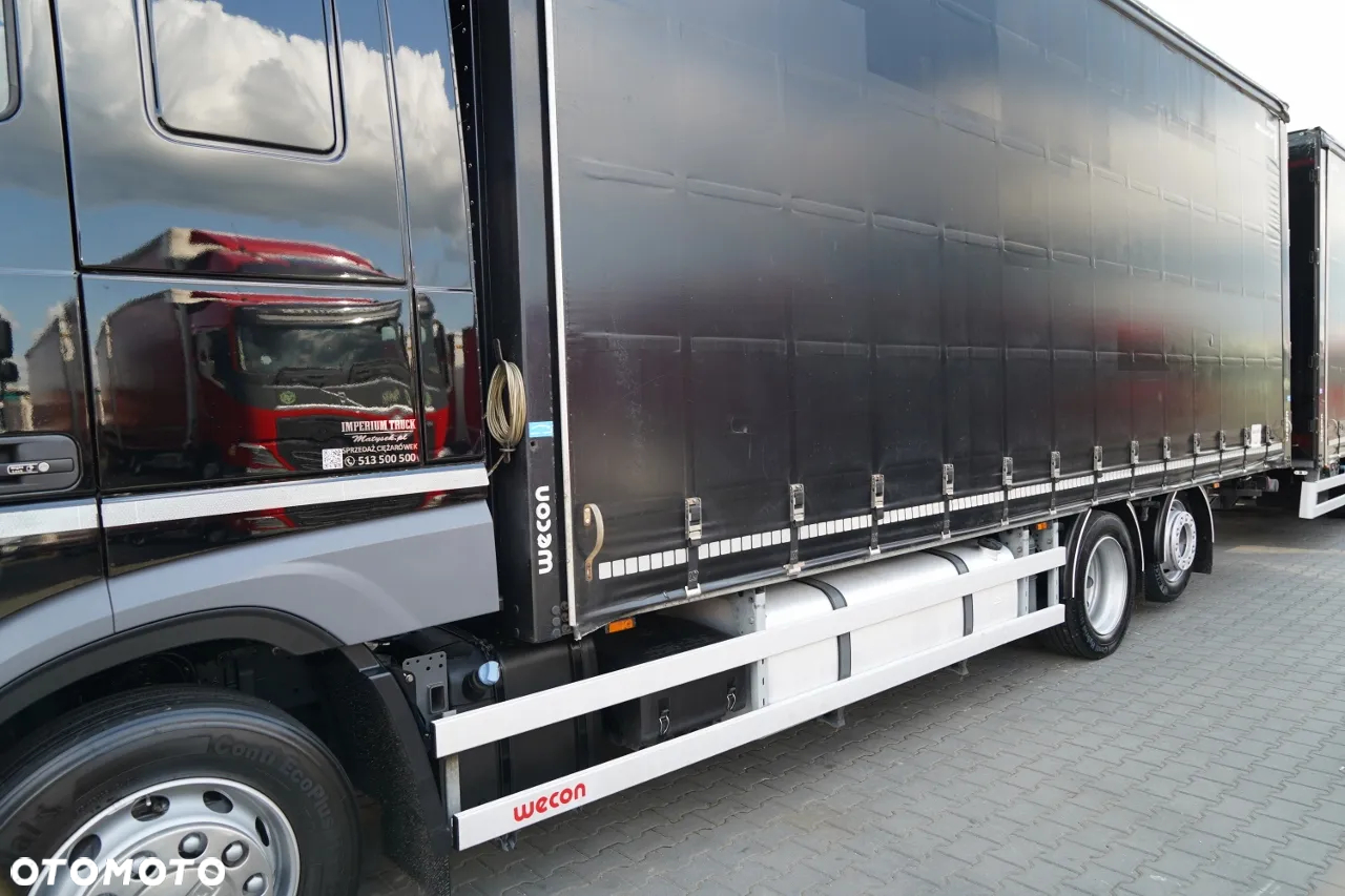 DAF XF 480 / ZESTAW TANDEM / 120 M3 / PRZEJAZDOWY / KLIMA POSTOJOWA / 2019 ROK / PO KONTRAKCIE SERWISOWYM - 7