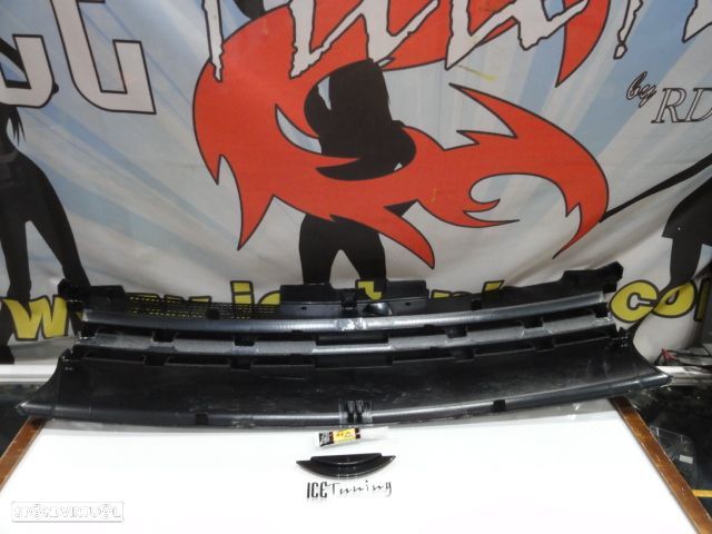 Grelha frontal sem simbolo VW Golf 4 / IV ABS (plástico) (material novo) - 8