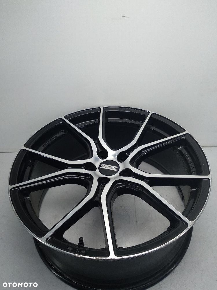 FELGA ALUMINIOWA 20 5X112 et45 ALU FELGA VOLKSWAGEN PASSAT FONDMETAL stc45  KBA51650 - 2