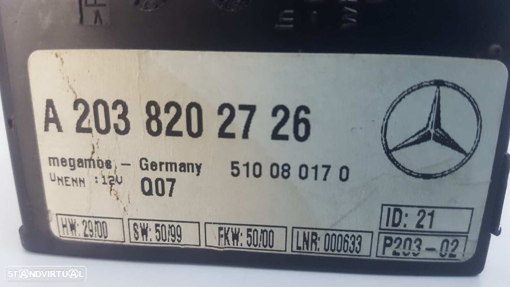 MÓDULO ELETRÓNICO MERCEDES CLASE S (W220) BERLINA 320 CDI (220.026) - 4