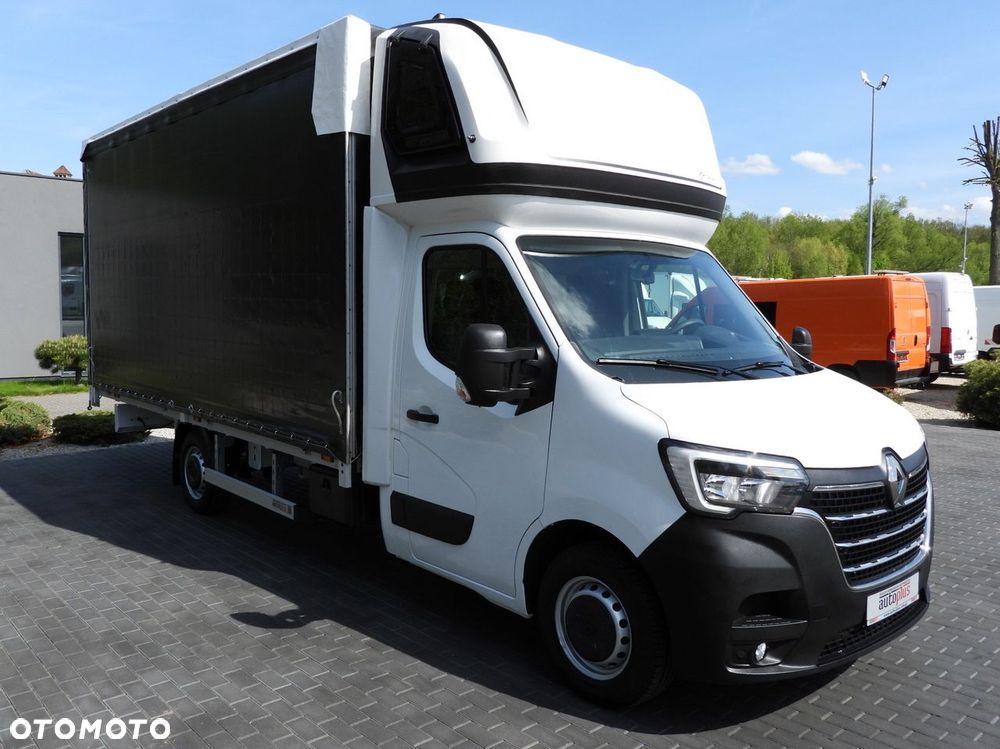 Renault MASTER  PLANDEKA 10 PALET WEBASTO TEMPOMAT LEDY PNEUMATYKA KLIMATYZACJA  165KM - 5