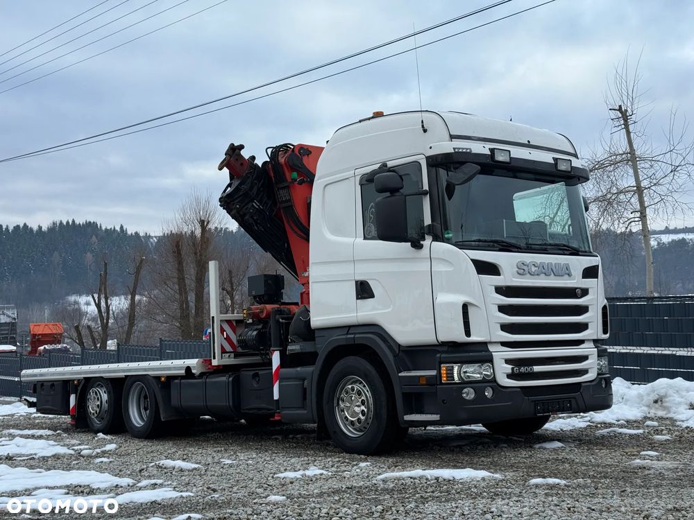 Scania * SCANIA G400 * HDS Palfinger Kran PK 42500 * 3 Osie * Sprowadzona * Bardzo Dobry Stan * - 26