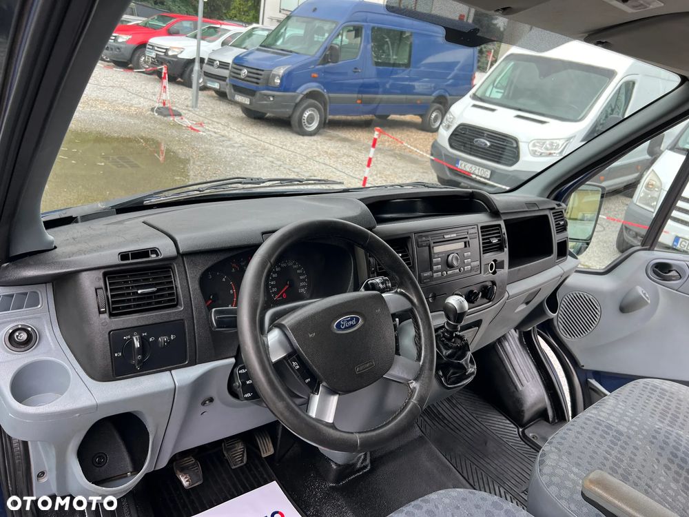 Ford Transit Furgon L3H2 3os. 2.2 TDCI 115KM MT6 Klimatyzacja Hak FV Vat - 10