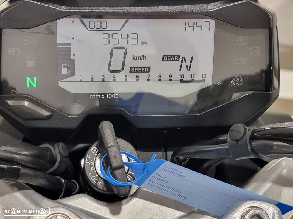 BMW G 310 R 310R Granitgrau met - 10