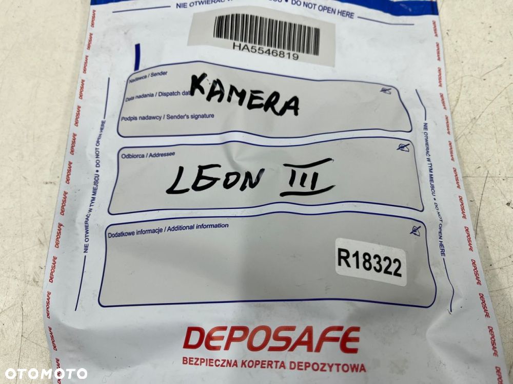 Kamera cofania Seat Leon III 5f 12-20r tylna kamera parkowania w przycisku klapy bagażnika 5f0807210 - 8