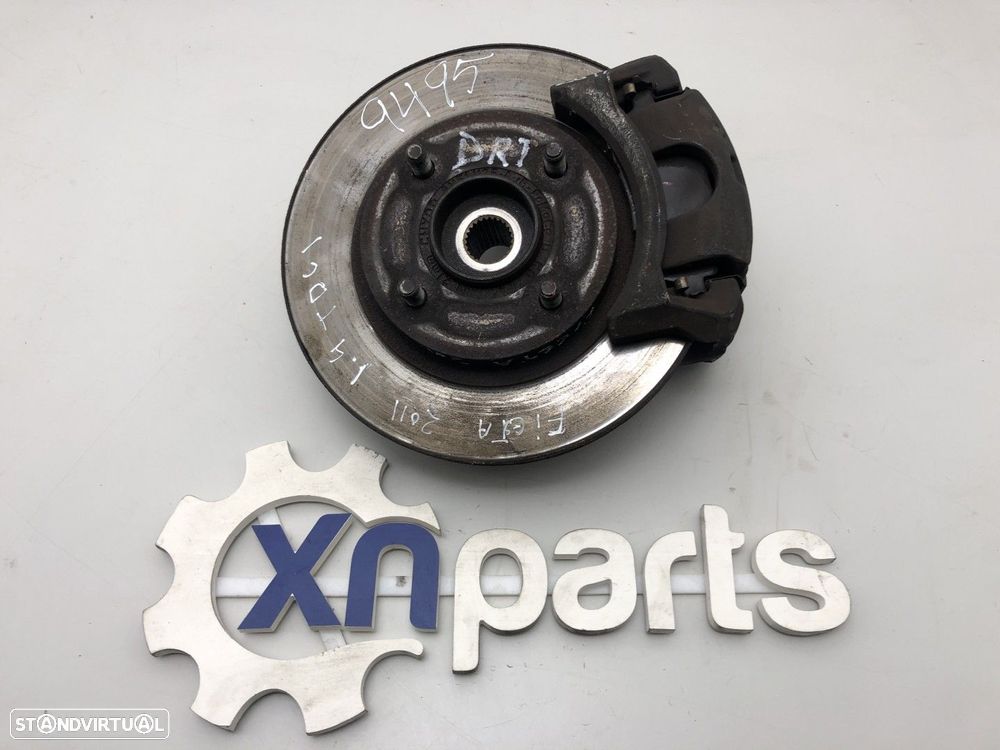 Manga de eixo e disco dos travões Direito Frente FORD FIESTA VI - 1